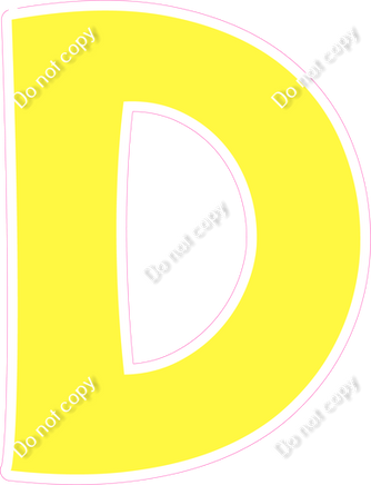 KG 18" Individuals - Flat Lemon D