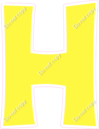 KG 18" Individuals - Flat Lemon H