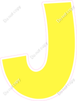 KG 18" Individuals - Flat Lemon J