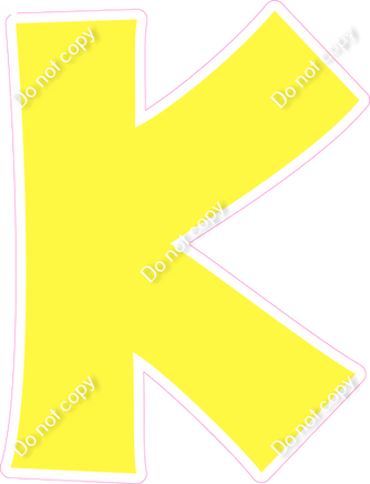 KG 18" Individuals - Flat Lemon K