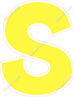 KG 18" Individuals - Flat Lemon S