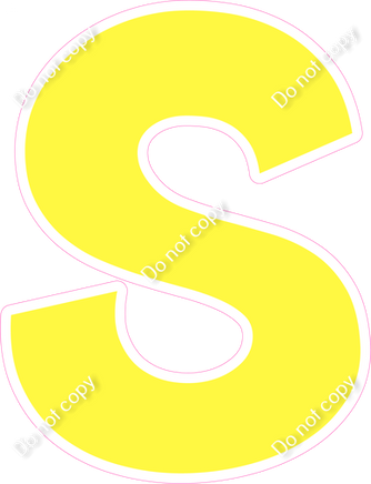 KG 18" Individuals - Flat Lemon S