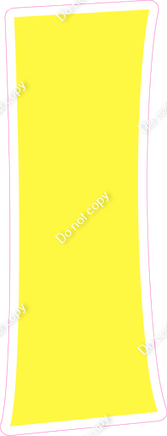 KG 18" Individuals - Flat Lemon 1