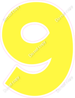 KG 18" Individuals - Flat Lemon 9