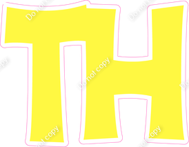 KG 18" Individuals - Flat Lemon TH