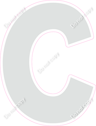 KG 18" Individuals - Flat Light Grey C