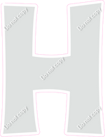 KG 18" Individuals - Flat Light Grey H