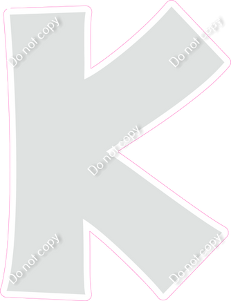 KG 18" Individuals - Flat Light Grey K