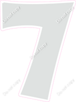 KG 18" Individuals - Flat Light Grey 7