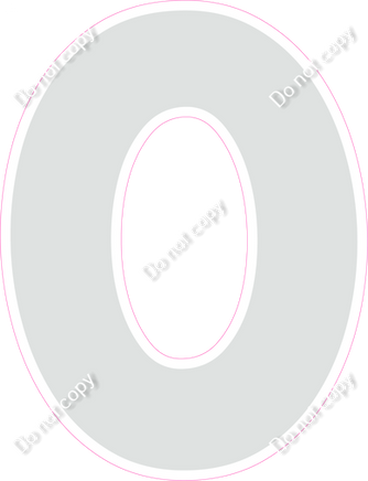 KG 18" Individuals - Flat Light Grey