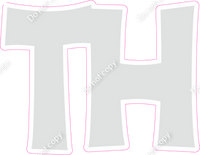 KG 18" Individuals - Flat Light Grey TH