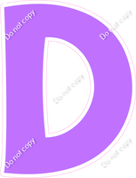 KG 18" Individuals - Flat Lilac D