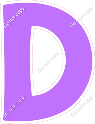 KG 18" Individuals - Flat Lilac D