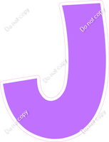 KG 18" Individuals - Flat Lilac J