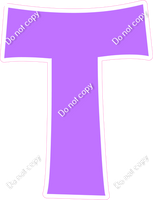 KG 18" Individuals - Flat Lilac T