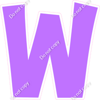 KG 18" Individuals - Flat Lilac W