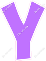 KG 18" Individuals - Flat Lilac Y