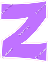 KG 18" Individuals - Flat Lilac Z