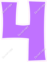 KG 18" Individuals - Flat Lilac 4