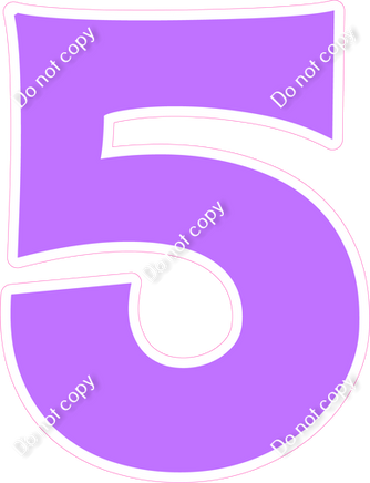 KG 18" Individuals - Flat Lilac 5