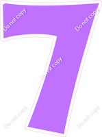 KG 18" Individuals - Flat Lilac 7