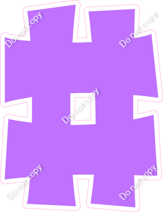 KG 18" Individuals - Flat Lilac #