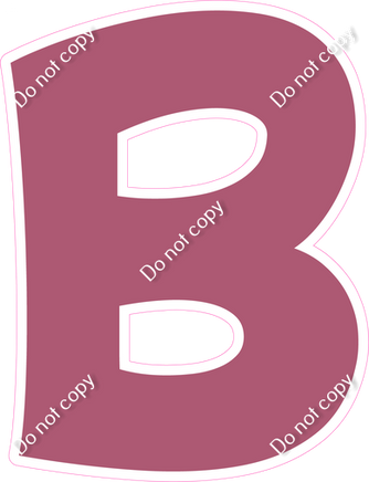 KG 18" Individuals - Flat Mauve B