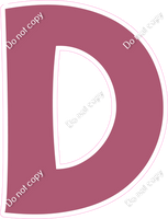 KG 18" Individuals - Flat Mauve D