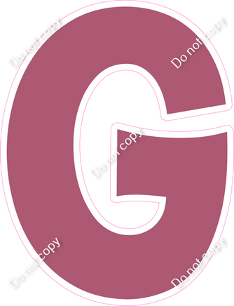 KG 18" Individuals - Flat Mauve G