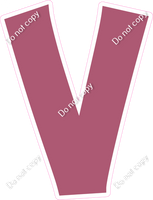 KG 18" Individuals - Flat Mauve V