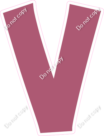 KG 18" Individuals - Flat Mauve V