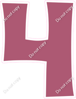 KG 18" Individuals - Flat Mauve 4