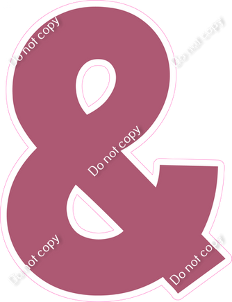 KG 18" Individuals - Flat Mauve &