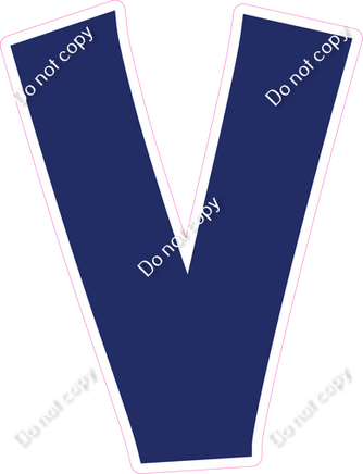 KG 18" Individuals - Flat Navy Blue V