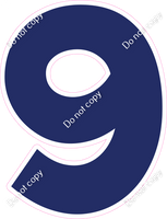 KG 18" Individuals - Flat Navy Blue 9