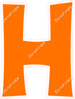 KG 18" Individuals - Flat Orange H