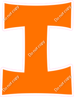 KG 18" Individuals - Flat Orange I