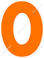 KG 18" Individuals - Flat Orange O