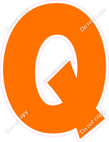 KG 18" Individuals - Flat Orange Q
