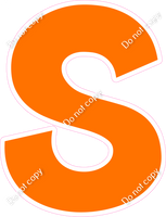 KG 18" Individuals - Flat Orange S