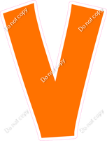 KG 18" Individuals - Flat Orange V