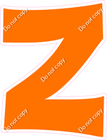 KG 18" Individuals - Flat Orange Z