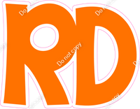 KG 18" Individuals - Flat Orange RD