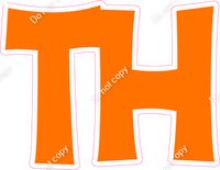 KG 18" Individuals - Flat Orange TH