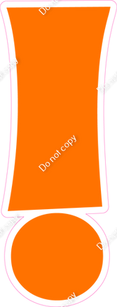 KG 18" Individuals - Flat Orange !