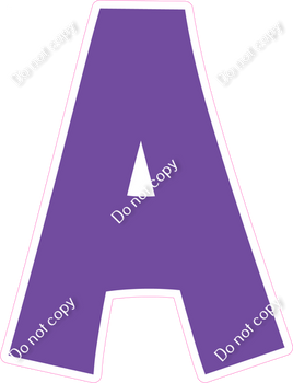 KG 18" Individuals - Flat Purple A