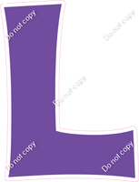 KG 18" Individuals - Flat Purple L