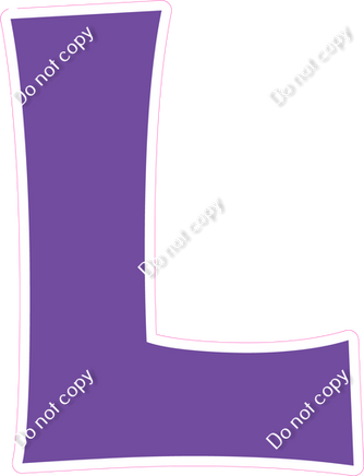 KG 18" Individuals - Flat Purple L