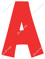 KG 18" Individuals - Flat Red A