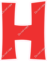 KG 18" Individuals - Flat Red H